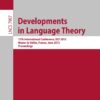 Developments in Language Theory