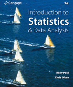 Introduction to Statistics and Data Analysis - 7th Edition