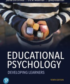 Educational Psychology: Developing Learners - 10th Edition
