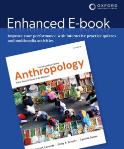 Anthropology: What Does It Mean to Be Human? - 3rd Edition