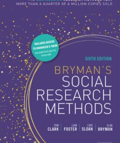 Bryman's Social Research Methods - 6th Edition