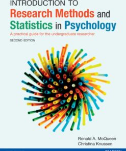 Introduction to Research Methods and Statistics in Psychology - 2nd Edition