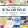 Priorities in Critical Care Nursing - 9th Edition