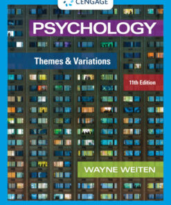 Psychology: Themes and Variations - 11th Edition