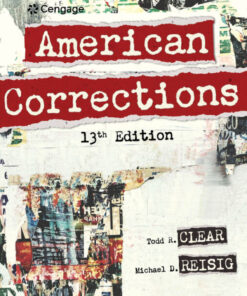 American Corrections - 13th Edition