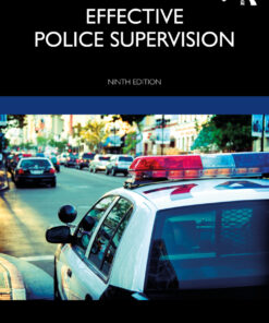 Effective Police Supervision - 9th Edition