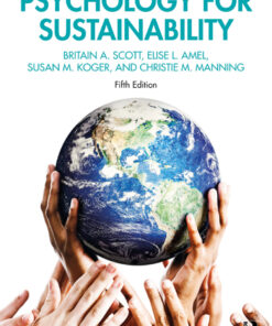 Psychology for Sustainability - 5th Edition