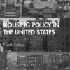 Housing Policy in the United States - 4th Edition