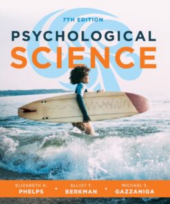 Psychological Science - 7th Edition
