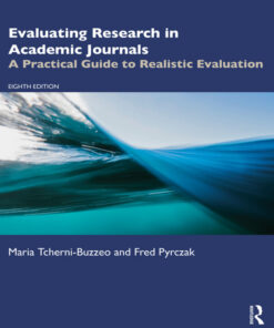 Evaluating Research in Academic Journals - 8th Edition