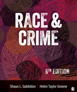 Race and Crime - 6th Edition