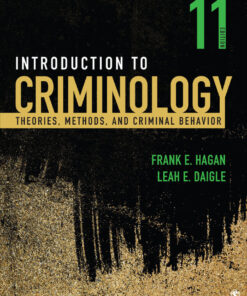 Introduction to Criminology - 11th Edition