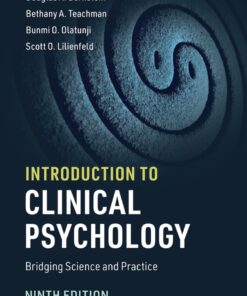 Introduction to Clinical Psychology - 9th Edition