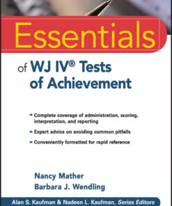 Essentials of WJ IV Tests of Achievement - 1st Edition