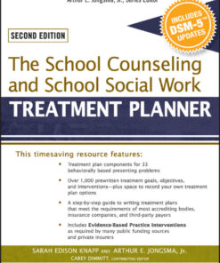 The School Counseling and School Social Work Treatment Planner, with DSM-5 Updates - 2nd Edition