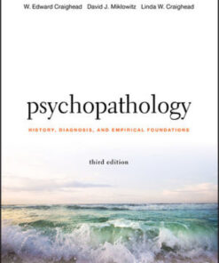 Psychopathology: History, Diagnosis, and Empirical Foundations - 3rd Edition