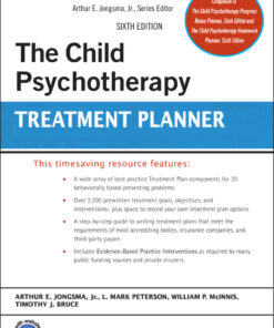 The Child Psychotherapy Treatment Planner - 6th Edition