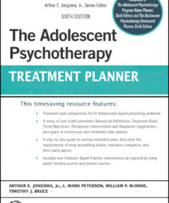 The Adolescent Psychotherapy Treatment Planner - 6th Edition
