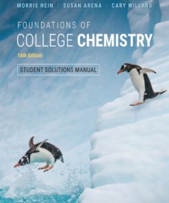 Foundations of College Chemistry, Student Solutions Manual - 16th Edition