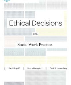 Brooks/Cole Empowerment Series: Ethical Decisions for Social Work Practice - 9th Edition