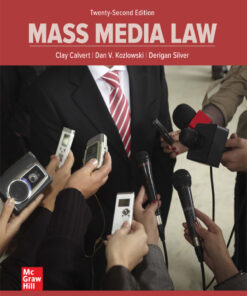 Mass Media Law - 22nd Edition