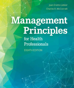 Management Principles for Health Professionals - 8th Edition