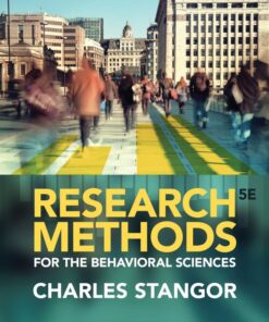 Research Methods for the Behavioral Sciences - 5th Edition