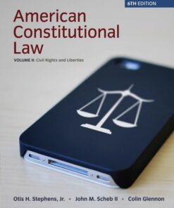 American Constitutional Law, Volume II - 6th Edition