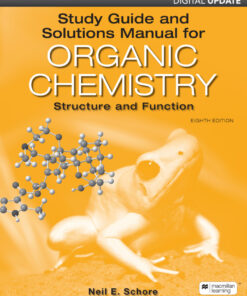 Study Guide and Solutions Manual for Organic Chemistry Digital Update - 8th Edition