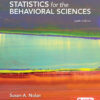 Statistics for the Behavioral Sciences - 6th Edition