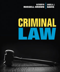 Criminal Law - 1st Edition