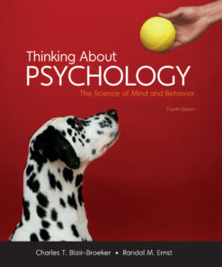 Thinking About Psychology, High School Version - 4th Edition