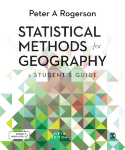 Statistical Methods for Geography - 5th Edition