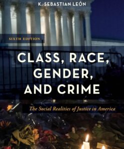 Class, Race, Gender, and Crime - 6th Edition