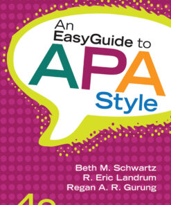 An EasyGuide to APA Style - 4th Edition