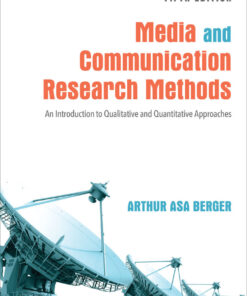 Media and Communication Research Methods - 5th Edition
