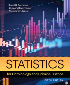 Statistics for Criminology and Criminal Justice - 5th Edition