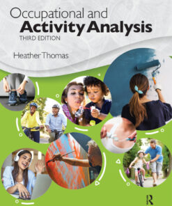 Occupational and Activity Analysis - 3rd Edition