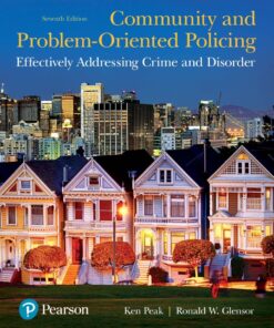 Community and Problem-Oriented Policing - 7th Edition