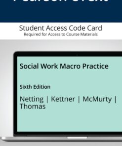 Social Work Macro Practice -- Enhanced Pearson eText - 6th Edition