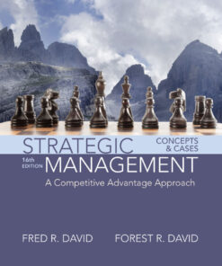 Strategic Management - 16th Edition