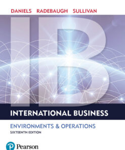 International Business - 16th Edition