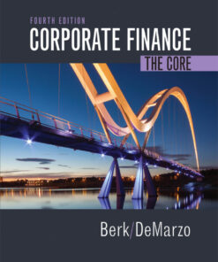 Corporate Finance: The Core - 4th Edition