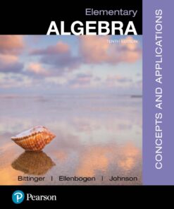 Elementary Algebra: Concepts and Applications - 10th Edition