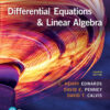 Differential Equations and Linear Algebra - 4th Edition