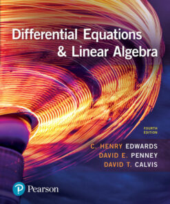 Differential Equations and Linear Algebra - 4th Edition