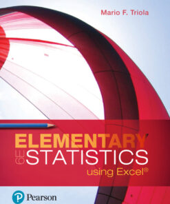Elementary Statistics Using Excel - 6th Edition