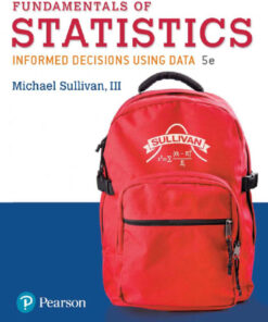 Fundamentals of Statistics - 5th Edition