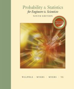 Probability & Statistics for Engineers & Scientists, Digital Update (Pearson+) - 9th Edition
