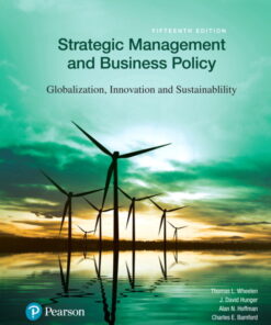 Strategic Management and Business Policy - 15th Edition